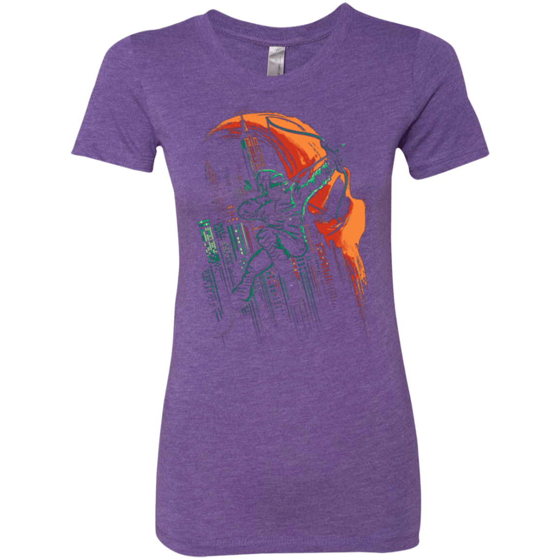 T-Shirts Purple Rush / Small Green Vigilance Women's Triblend T-Shirt