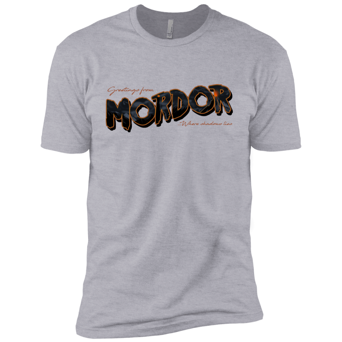T-Shirts Heather Grey / YXS Greetings From Mordor Boys Premium T-Shirt