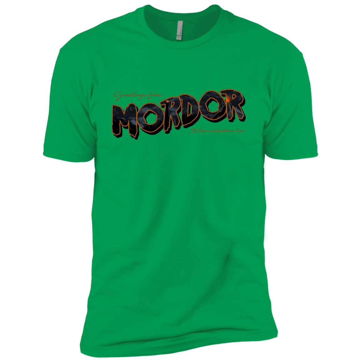 T-Shirts Kelly Green / YXS Greetings From Mordor Boys Premium T-Shirt