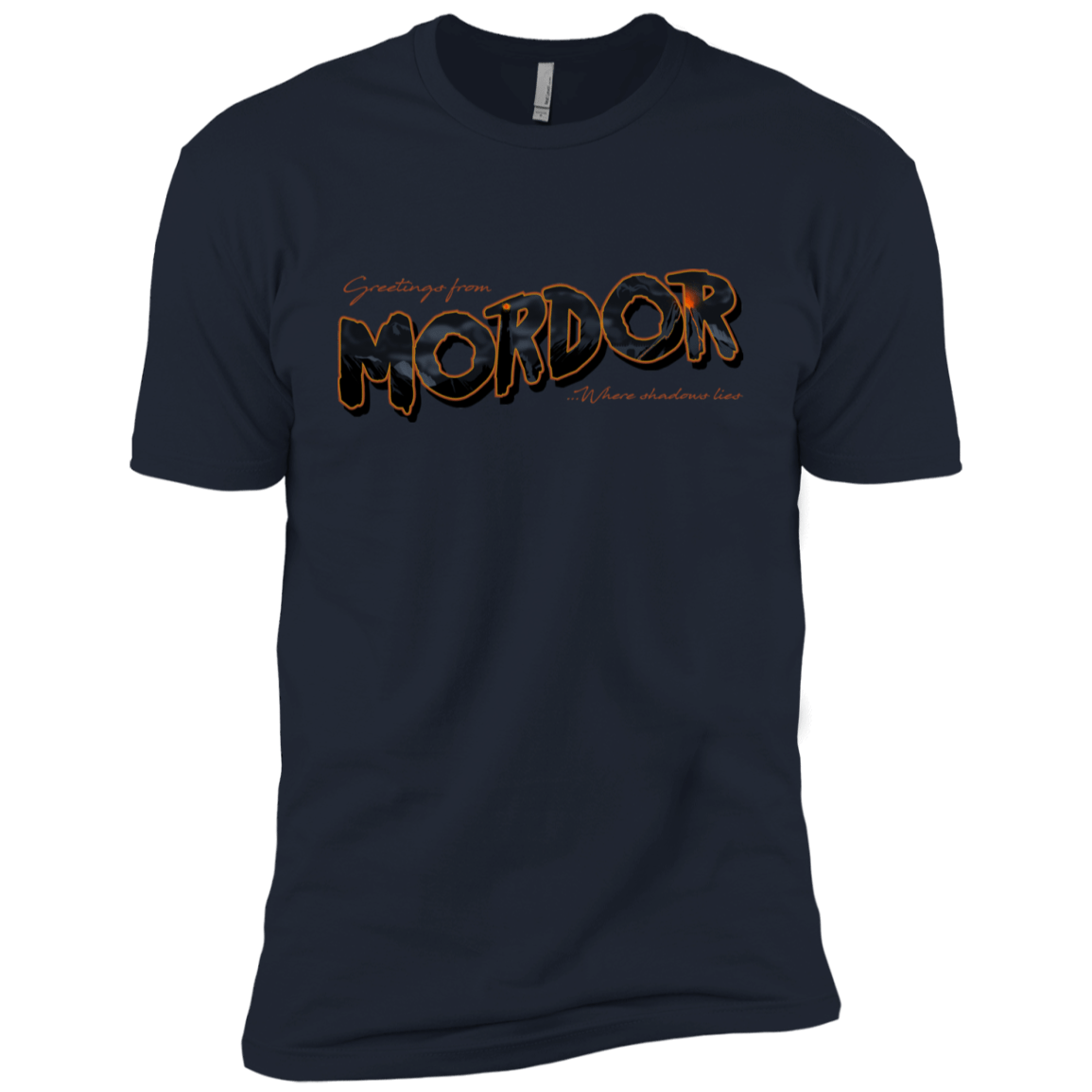 T-Shirts Midnight Navy / YXS Greetings From Mordor Boys Premium T-Shirt