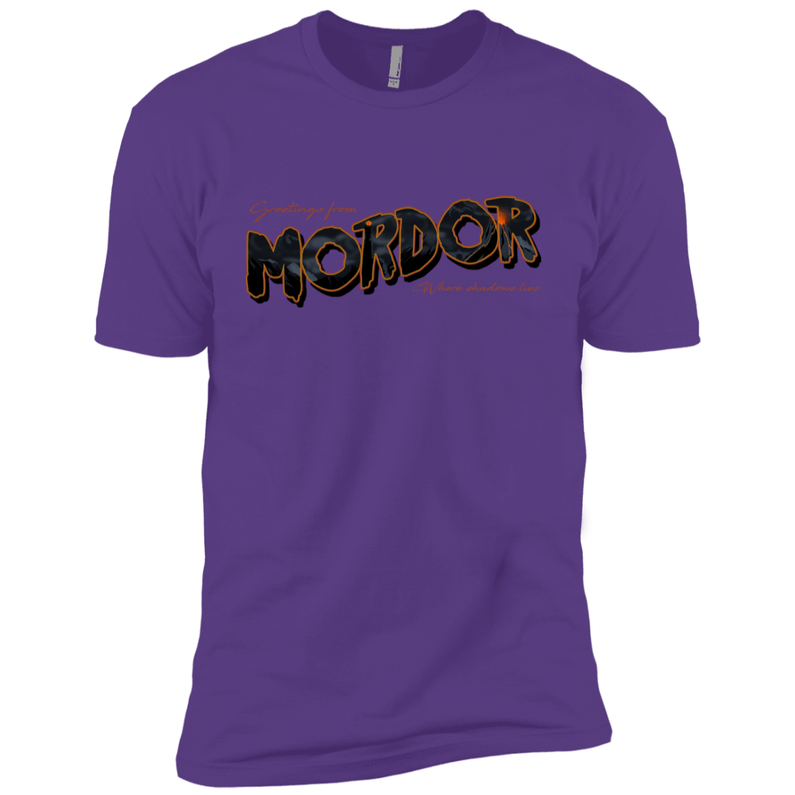 T-Shirts Purple Rush / YXS Greetings From Mordor Boys Premium T-Shirt