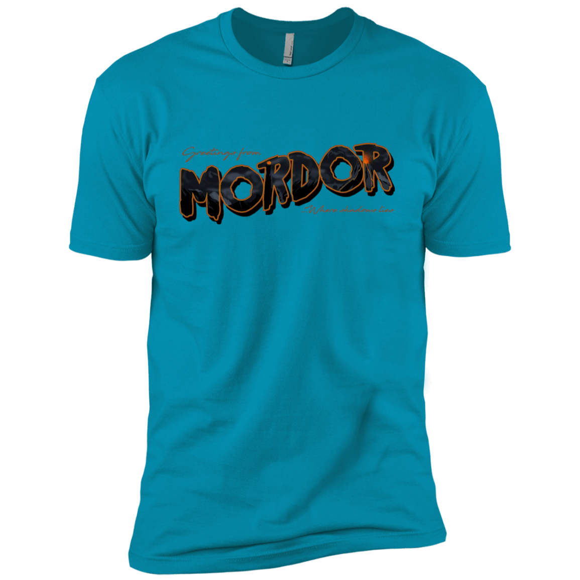 T-Shirts Turquoise / YXS Greetings From Mordor Boys Premium T-Shirt