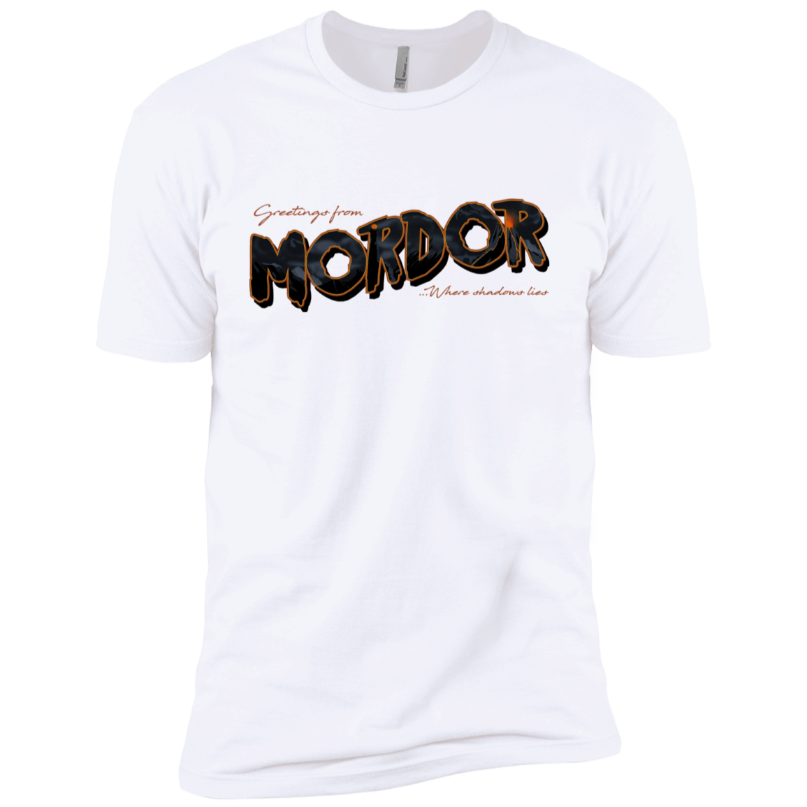 T-Shirts White / YXS Greetings From Mordor Boys Premium T-Shirt