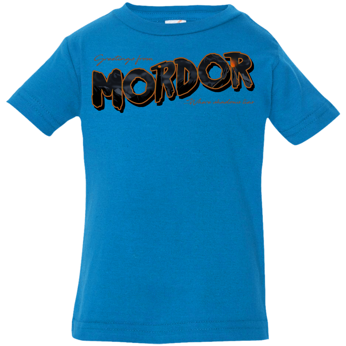 T-Shirts Cobalt / 6 Months Greetings From Mordor Infant Premium T-Shirt