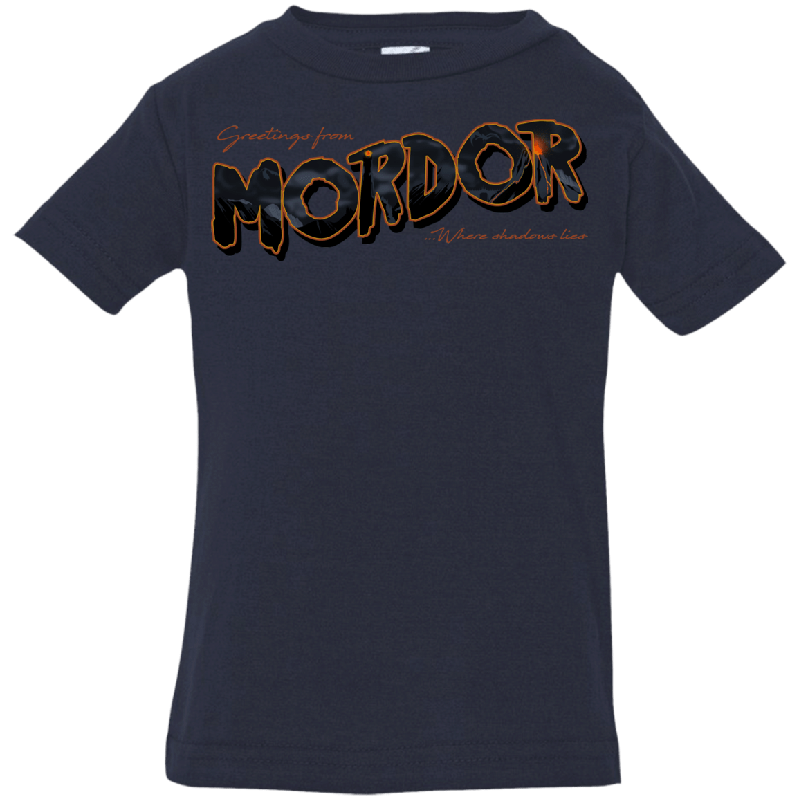 T-Shirts Navy / 6 Months Greetings From Mordor Infant Premium T-Shirt