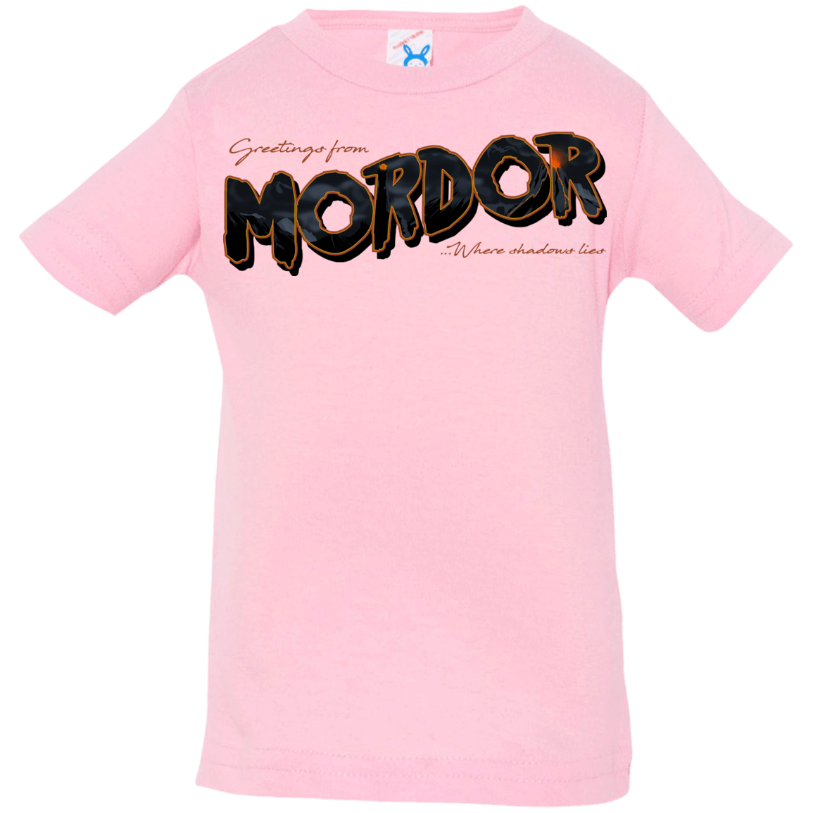 T-Shirts Pink / 6 Months Greetings From Mordor Infant Premium T-Shirt