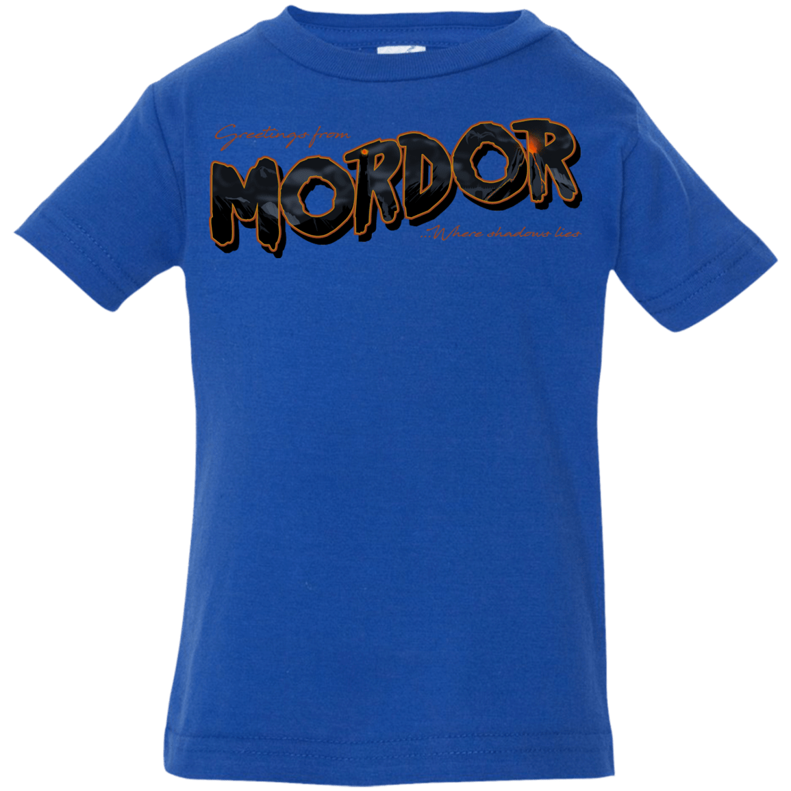 T-Shirts Royal / 6 Months Greetings From Mordor Infant Premium T-Shirt