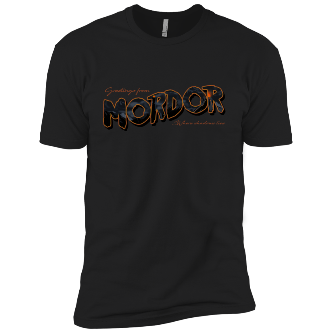 T-Shirts Black / X-Small Greetings From Mordor Men's Premium T-Shirt