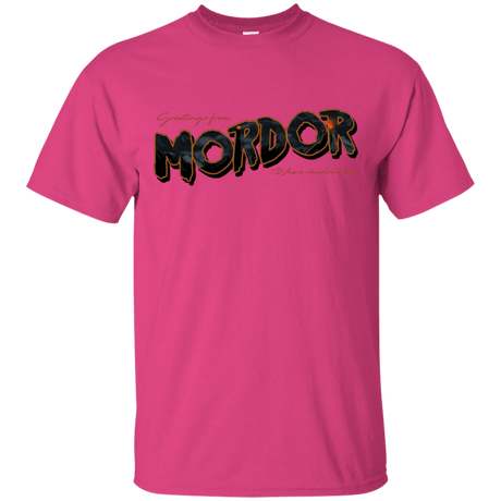 T-Shirts Heliconia / S Greetings From Mordor T-Shirt