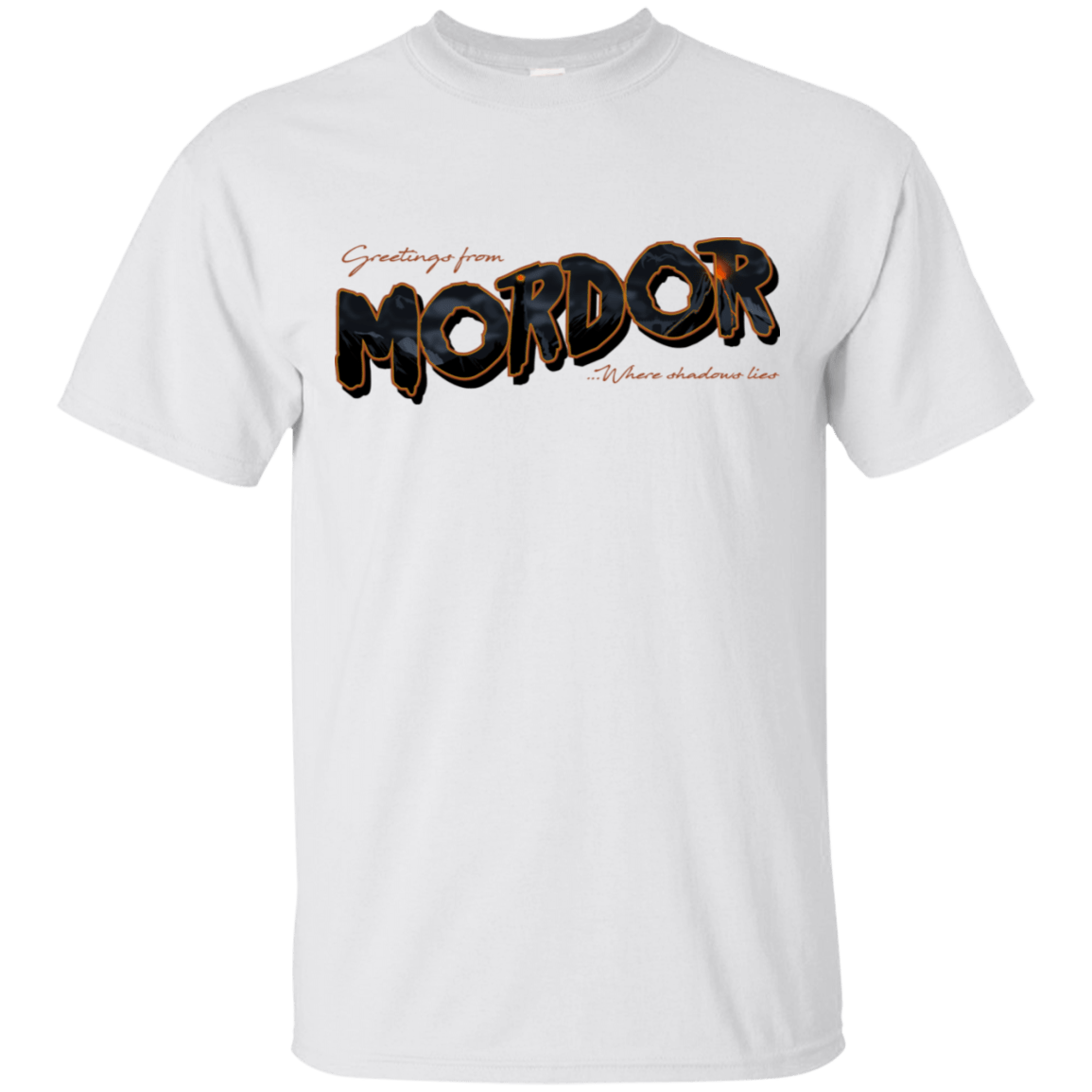 T-Shirts White / S Greetings From Mordor T-Shirt