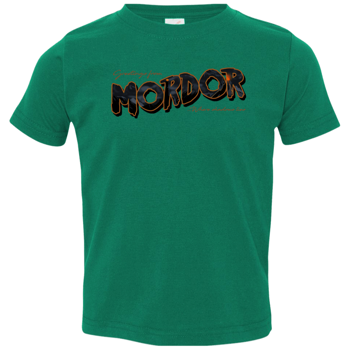 T-Shirts Kelly / 2T Greetings From Mordor Toddler Premium T-Shirt
