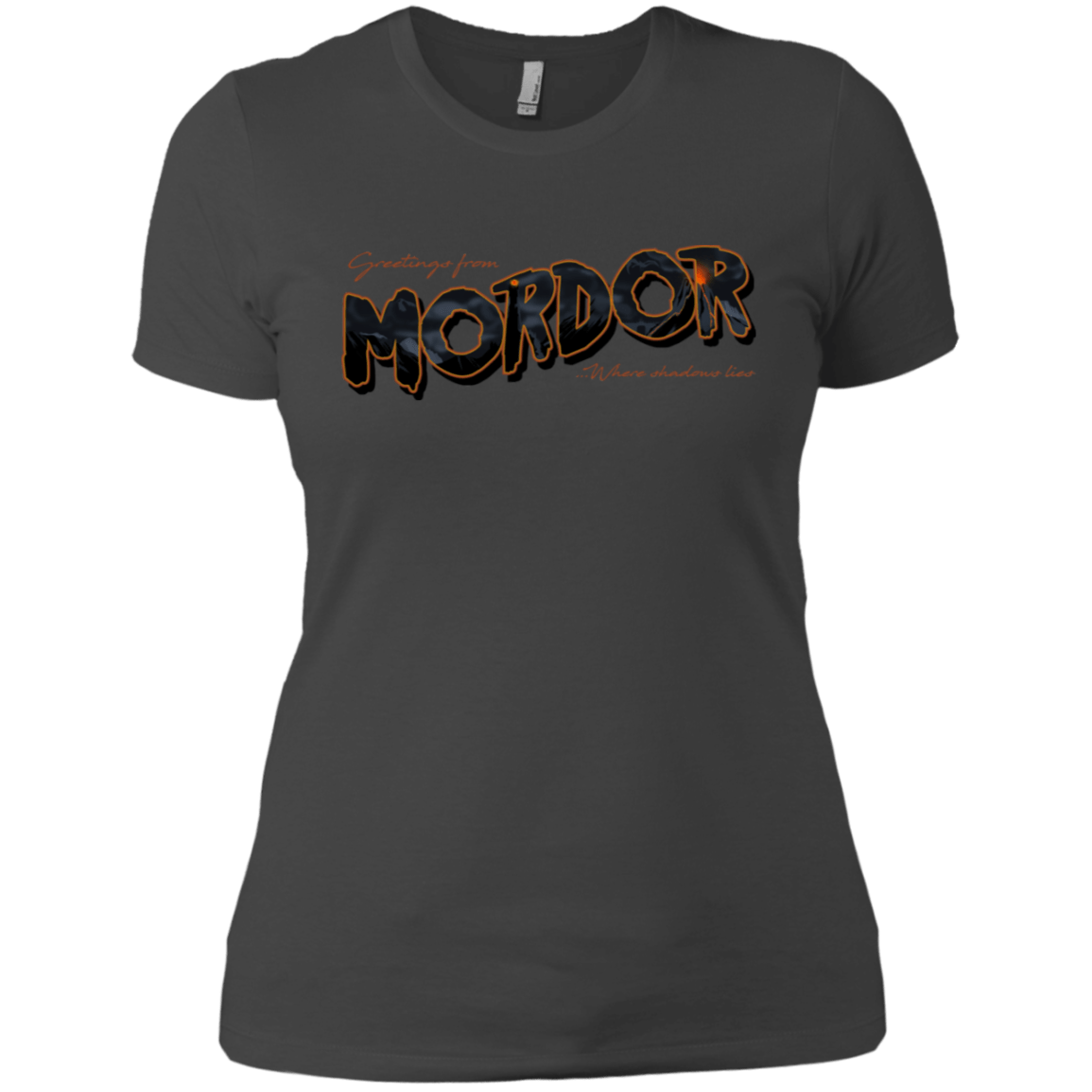 T-Shirts Heavy Metal / X-Small Greetings From Mordor Women's Premium T-Shirt