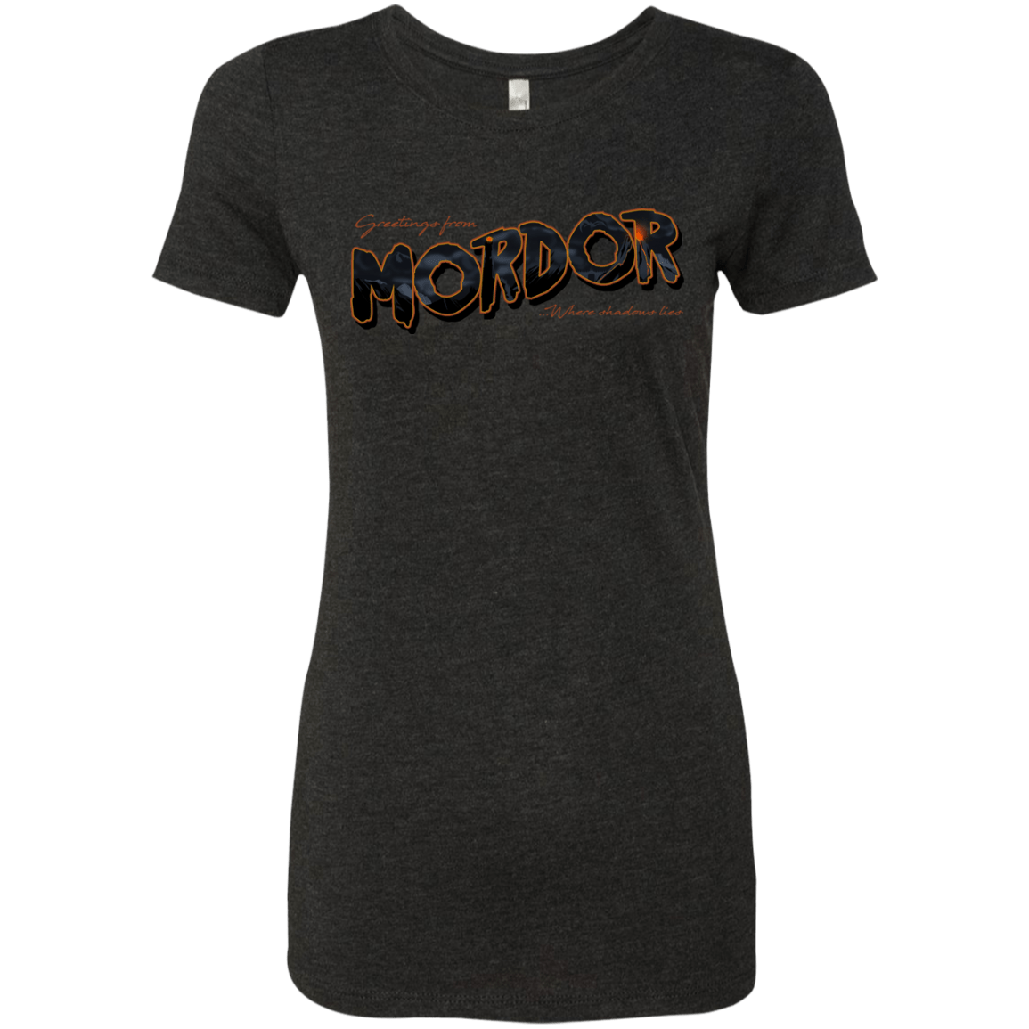 T-Shirts Vintage Black / S Greetings From Mordor Women's Triblend T-Shirt