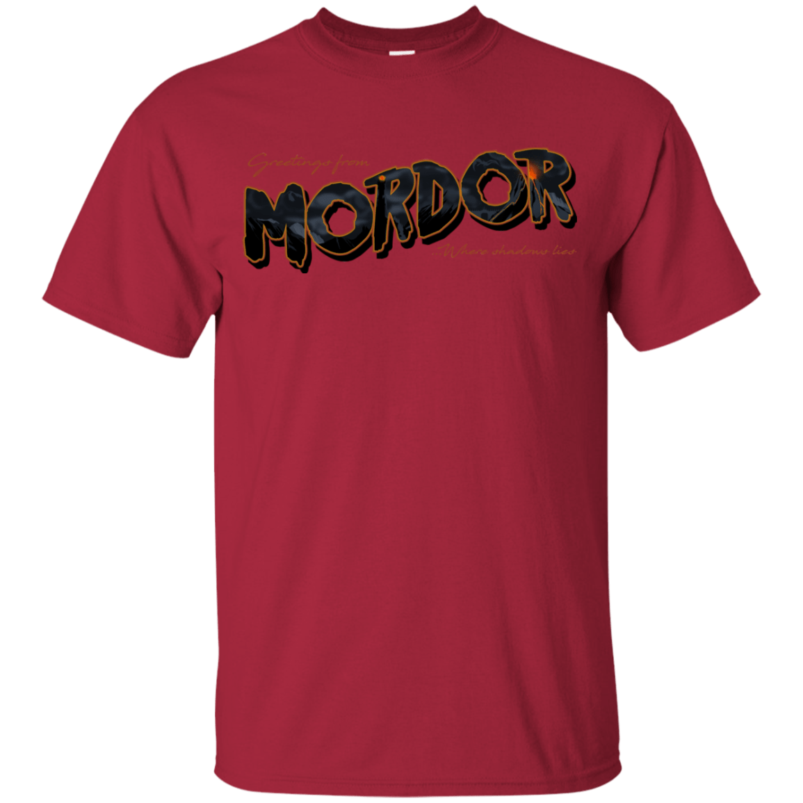T-Shirts Cardinal / YXS Greetings From Mordor Youth T-Shirt