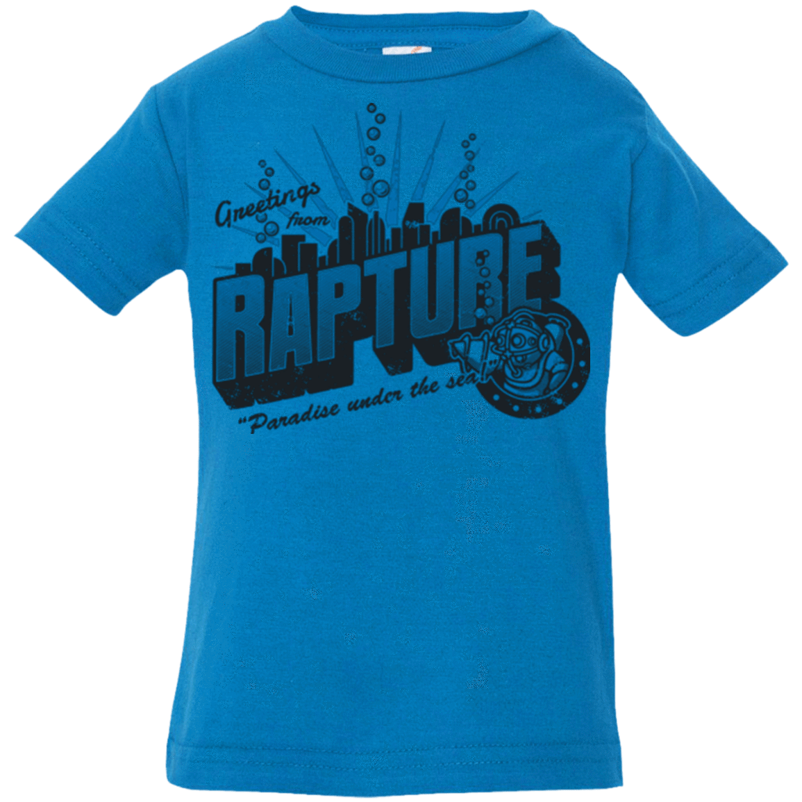 T-Shirts Cobalt / 6 Months Greetings from Rapture Infant Premium T-Shirt