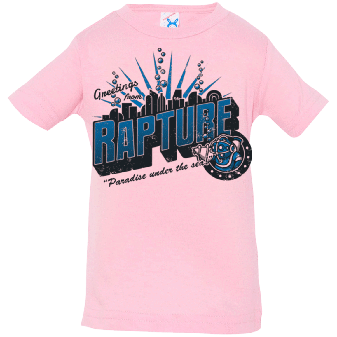 T-Shirts Pink / 6 Months Greetings from Rapture Infant Premium T-Shirt