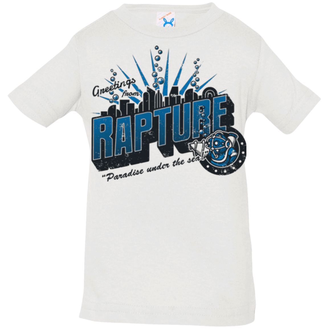 T-Shirts White / 6 Months Greetings from Rapture Infant Premium T-Shirt