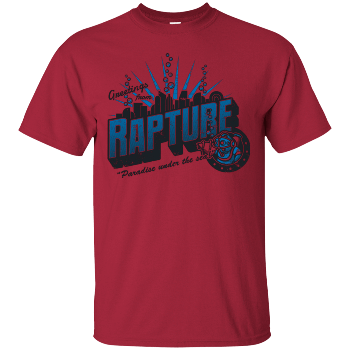 T-Shirts Cardinal / Small Greetings from Rapture T-Shirt