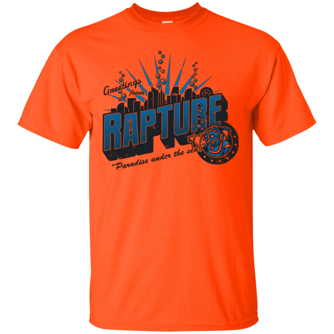 T-Shirts Orange / Small Greetings from Rapture T-Shirt