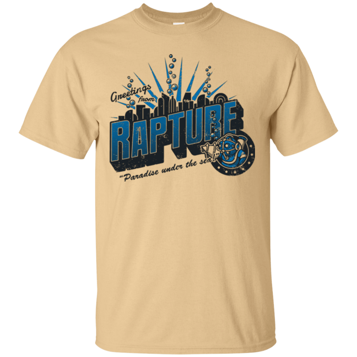 T-Shirts Vegas Gold / Small Greetings from Rapture T-Shirt