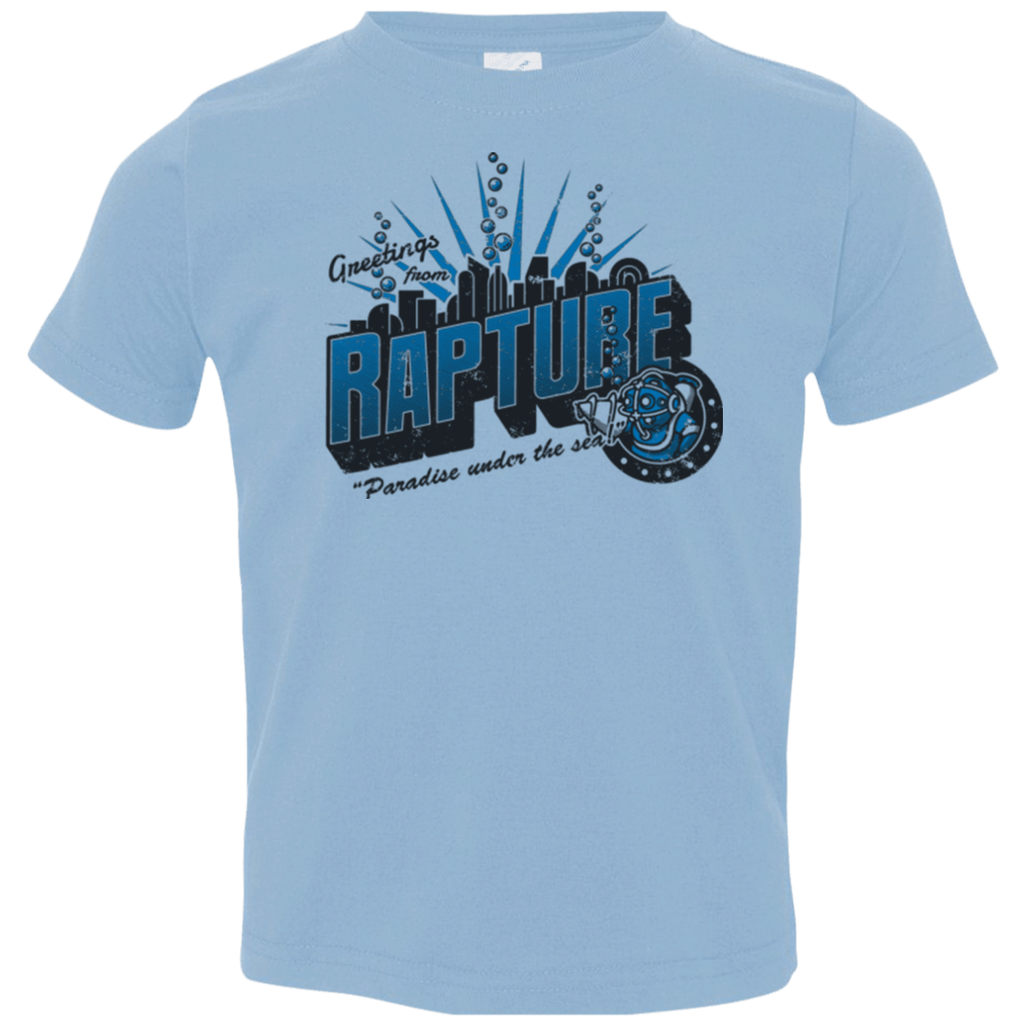 T-Shirts Light Blue / 2T Greetings from Rapture Toddler Premium T-Shirt