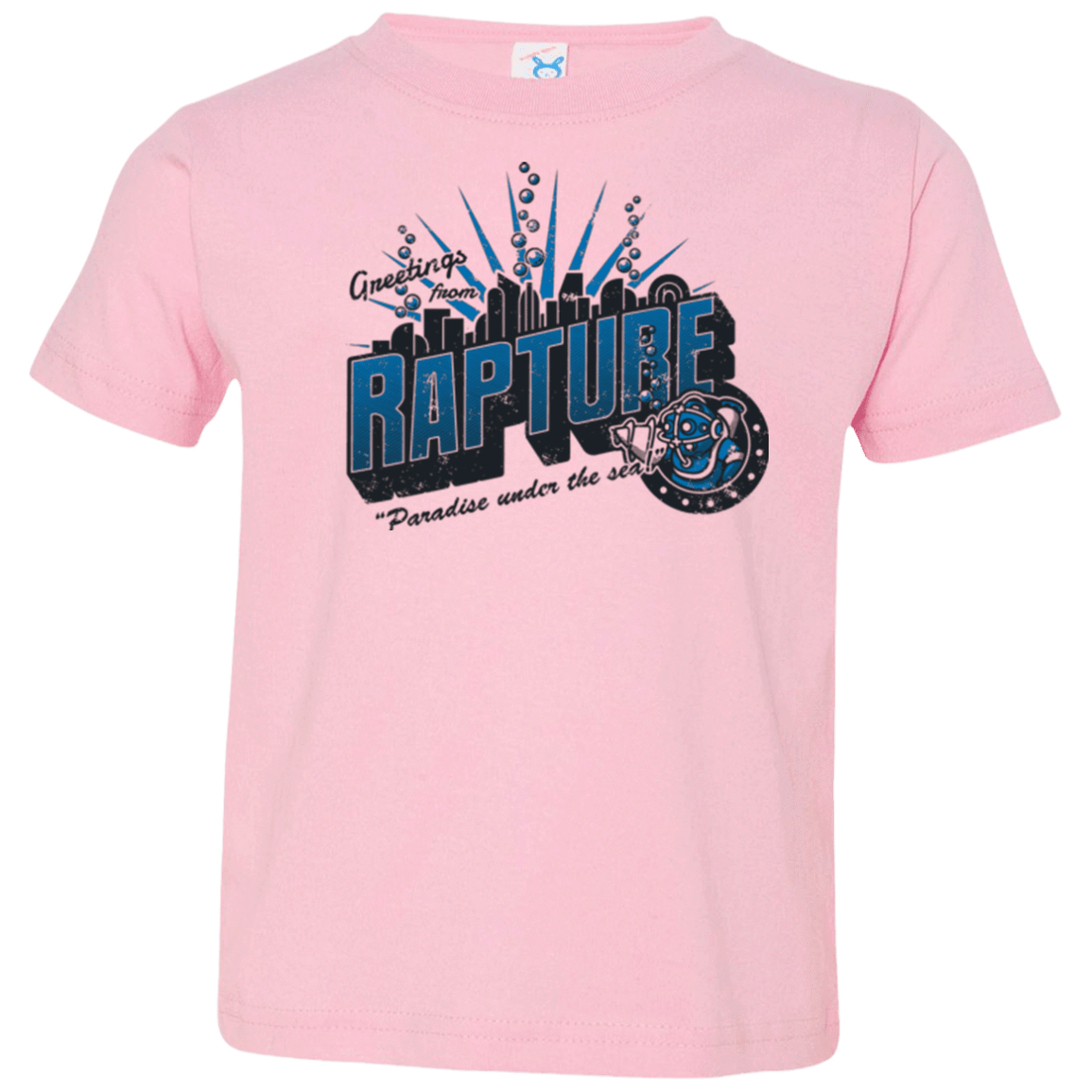 T-Shirts Pink / 2T Greetings from Rapture Toddler Premium T-Shirt