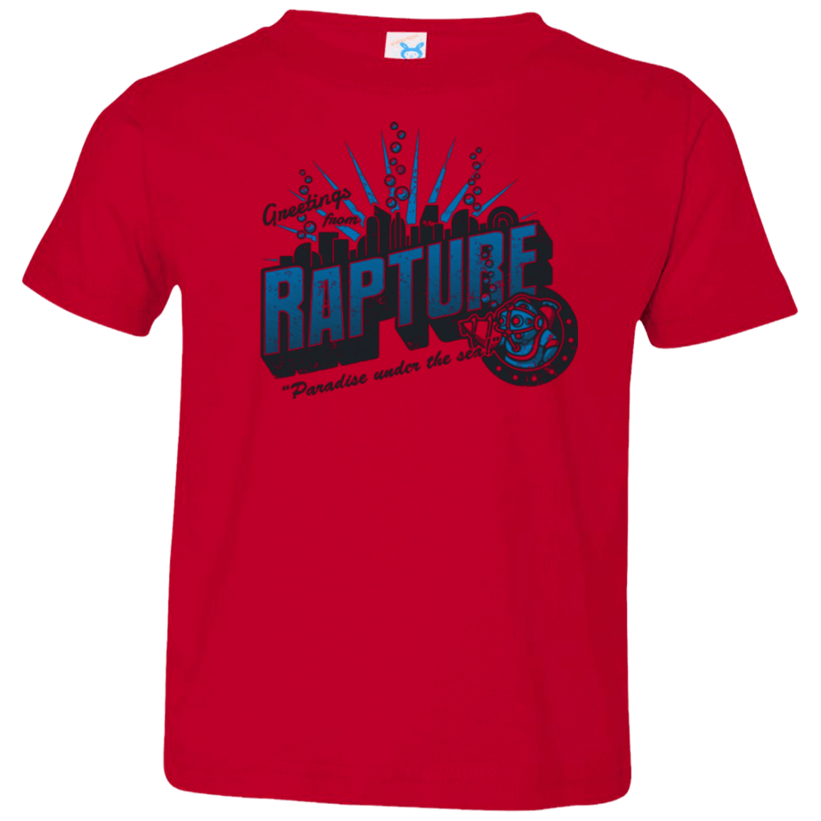 T-Shirts Red / 2T Greetings from Rapture Toddler Premium T-Shirt