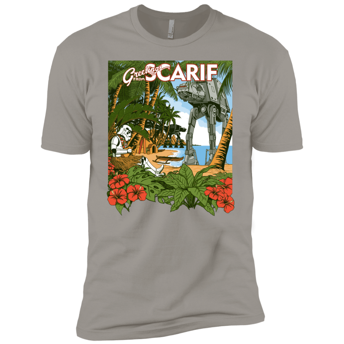 T-Shirts Light Grey / YXS Greetings from Scarif Boys Premium T-Shirt