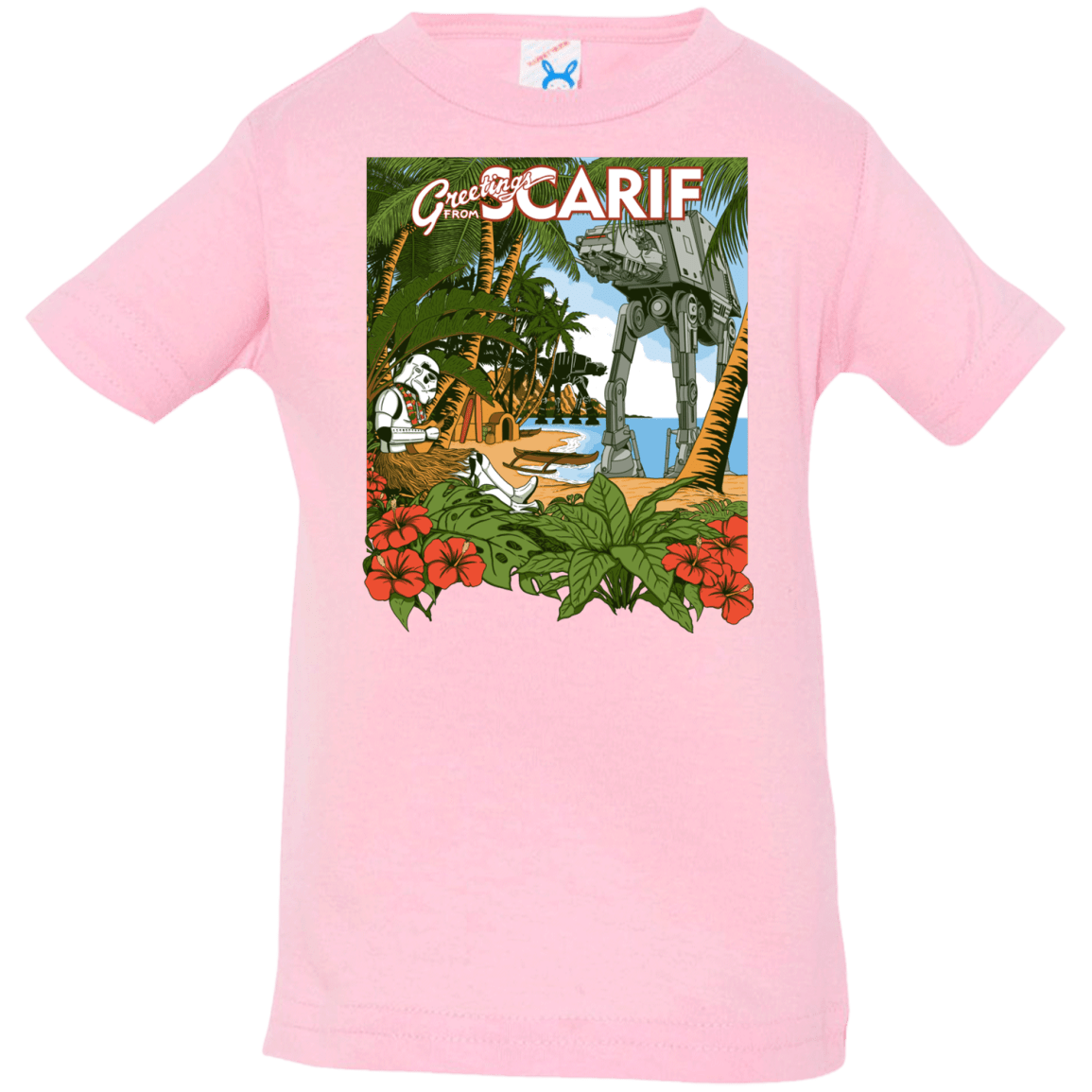 T-Shirts Pink / 6 Months Greetings from Scarif Infant Premium T-Shirt