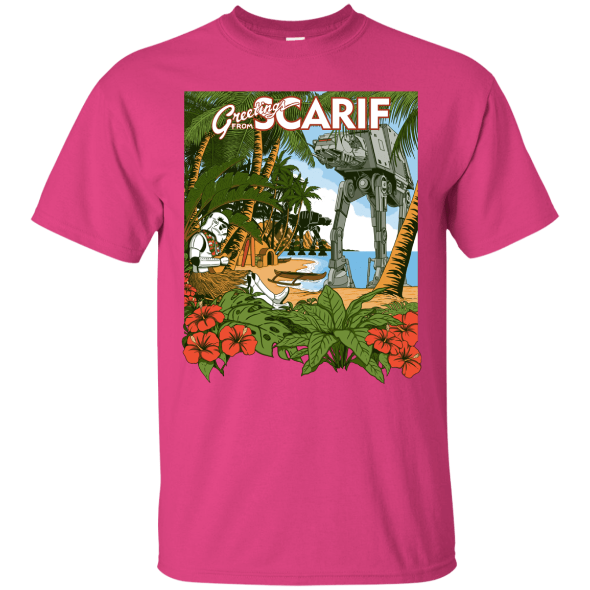 T-Shirts Heliconia / S Greetings from Scarif T-Shirt