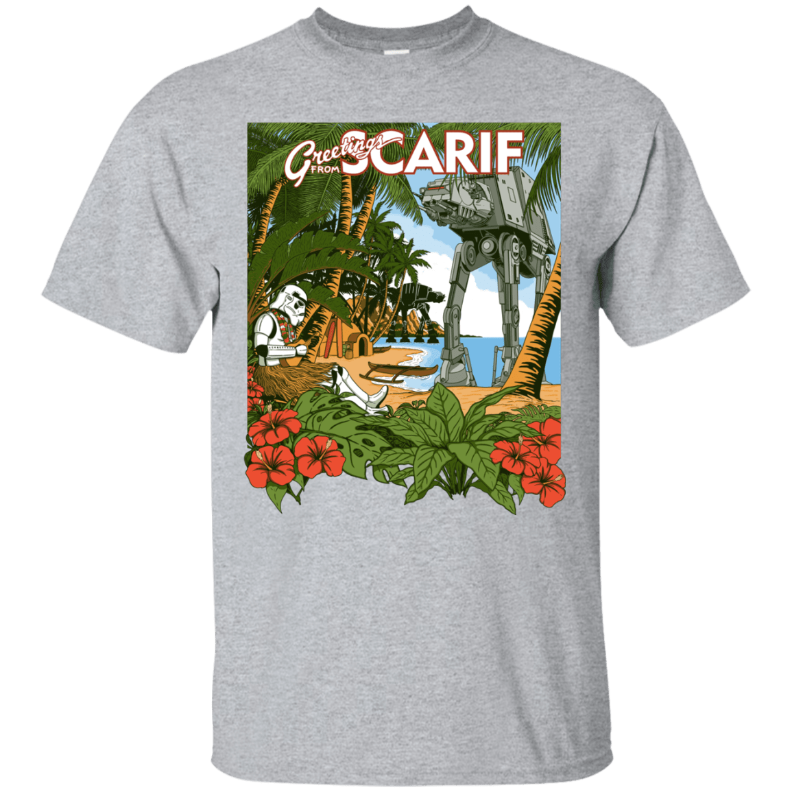 T-Shirts Sport Grey / S Greetings from Scarif T-Shirt