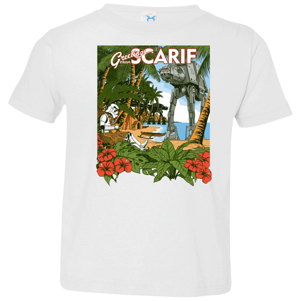 T-Shirts White / 2T Greetings from Scarif Toddler Premium T-Shirt