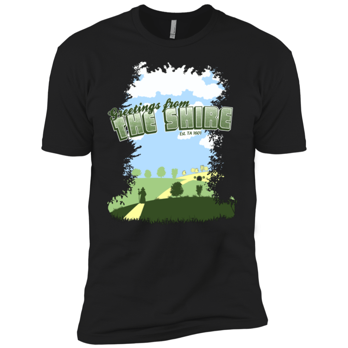 T-Shirts Black / YXS Greetings From Shire Boys Premium T-Shirt