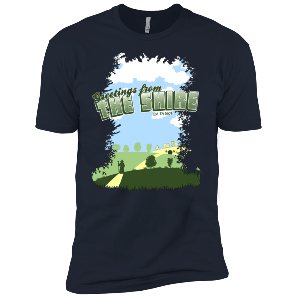 T-Shirts Midnight Navy / YXS Greetings From Shire Boys Premium T-Shirt
