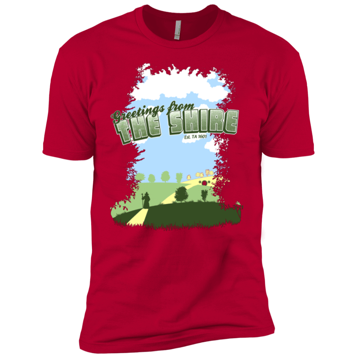 T-Shirts Red / YXS Greetings From Shire Boys Premium T-Shirt