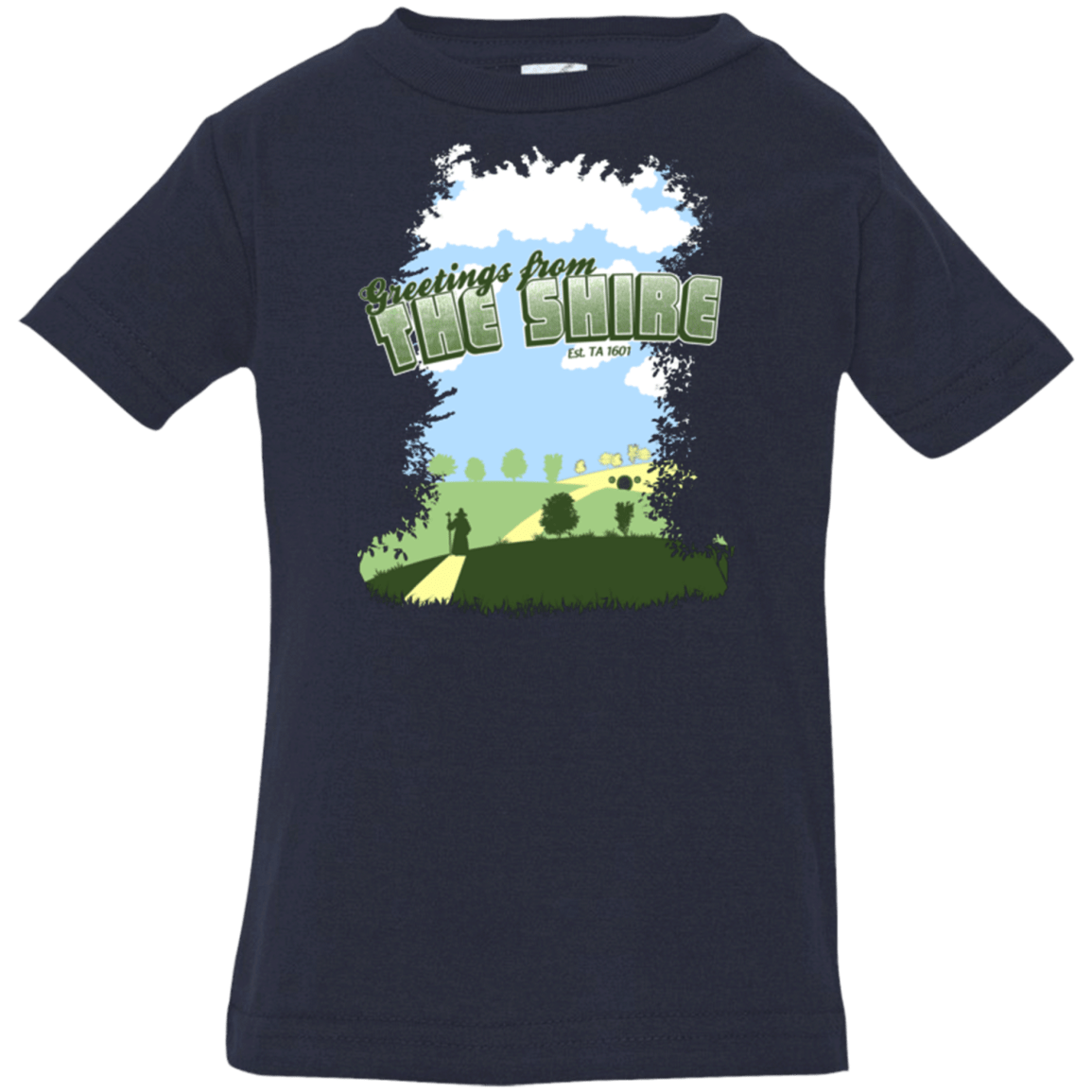 T-Shirts Navy / 6 Months Greetings From Shire Infant Premium T-Shirt
