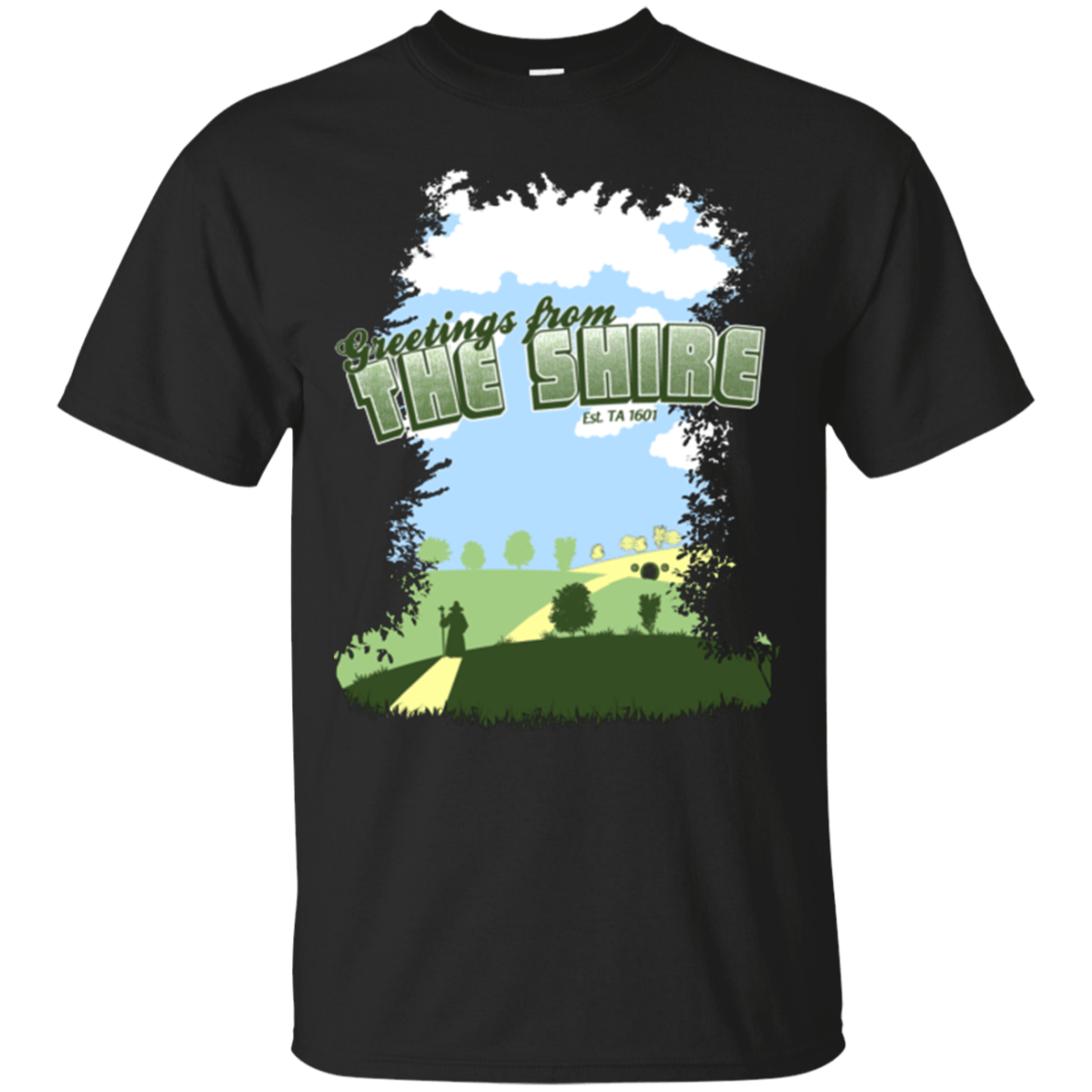 T-Shirts Black / Small Greetings From Shire T-Shirt