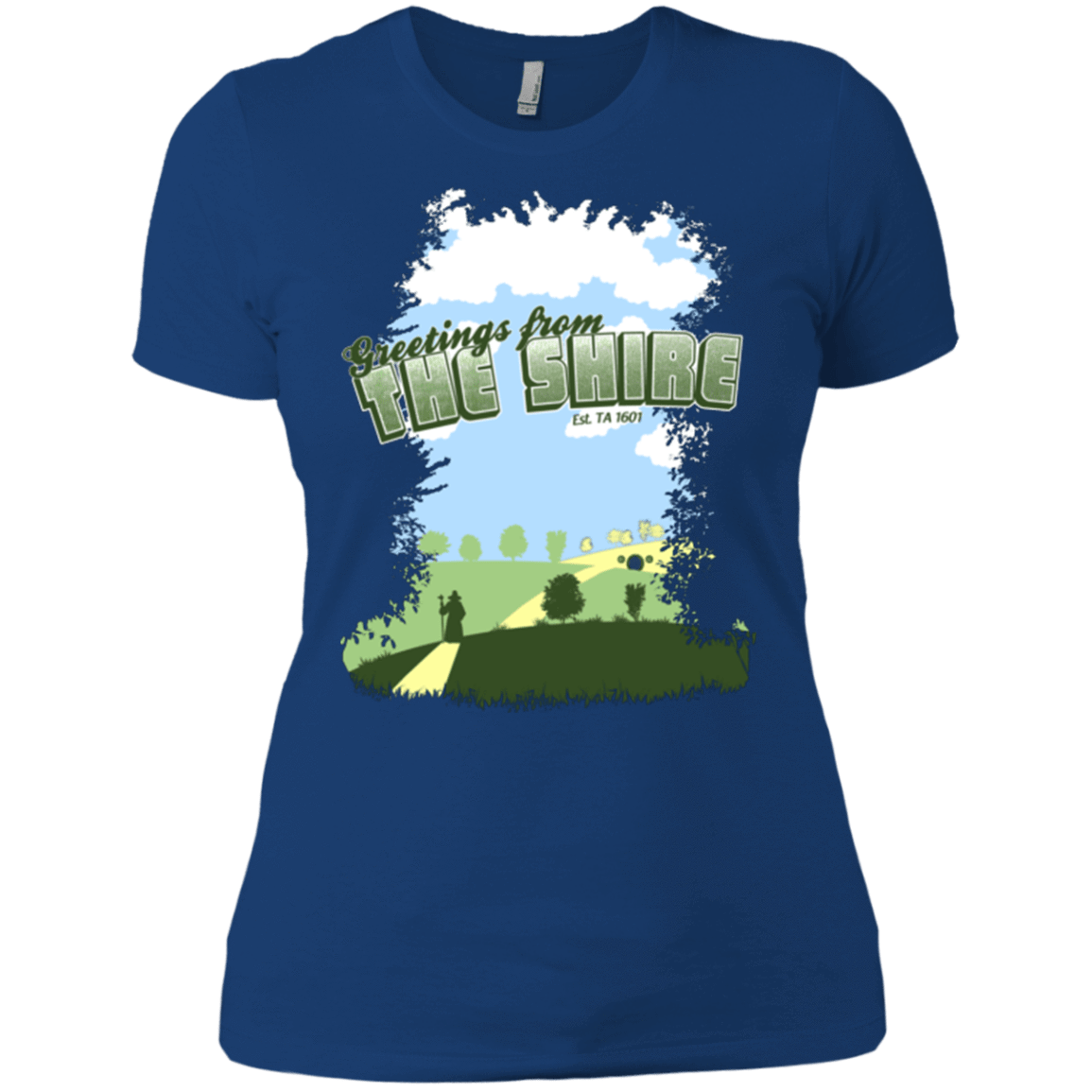 T-Shirts Royal / X-Small Greetings From Shire Women's Premium T-Shirt