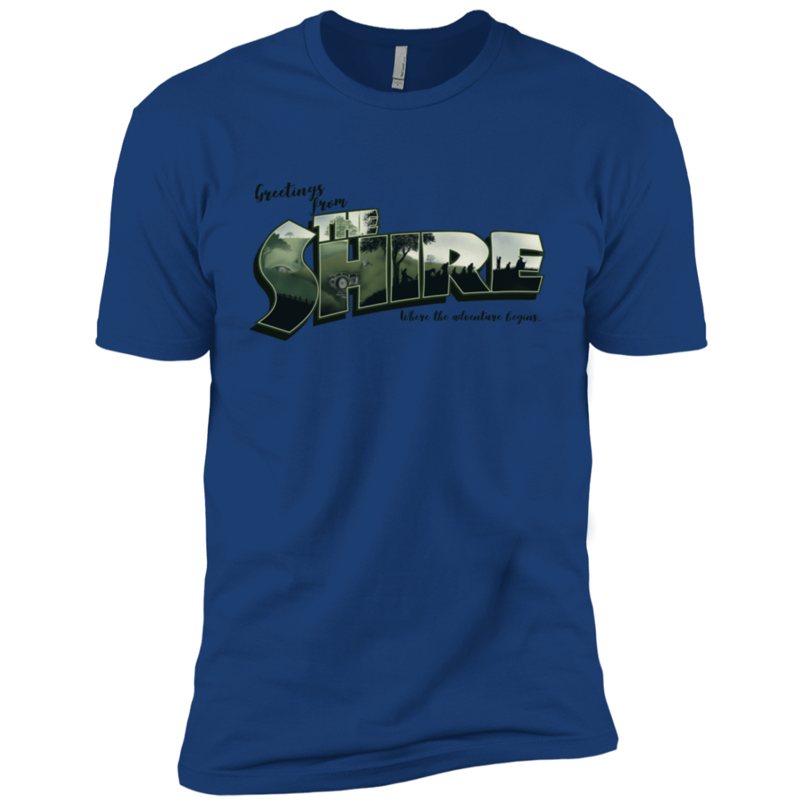 T-Shirts Royal / X-Small Greetings from the Shire Men's Premium T-Shirt