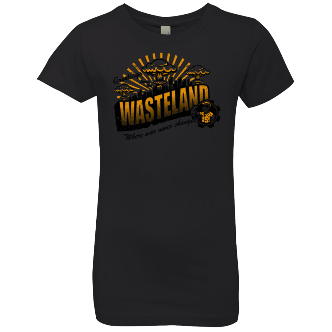 Greetings from the Wasteland! Girls Premium T-Shirt