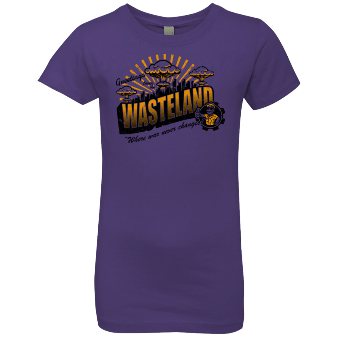 Greetings from the Wasteland! Girls Premium T-Shirt