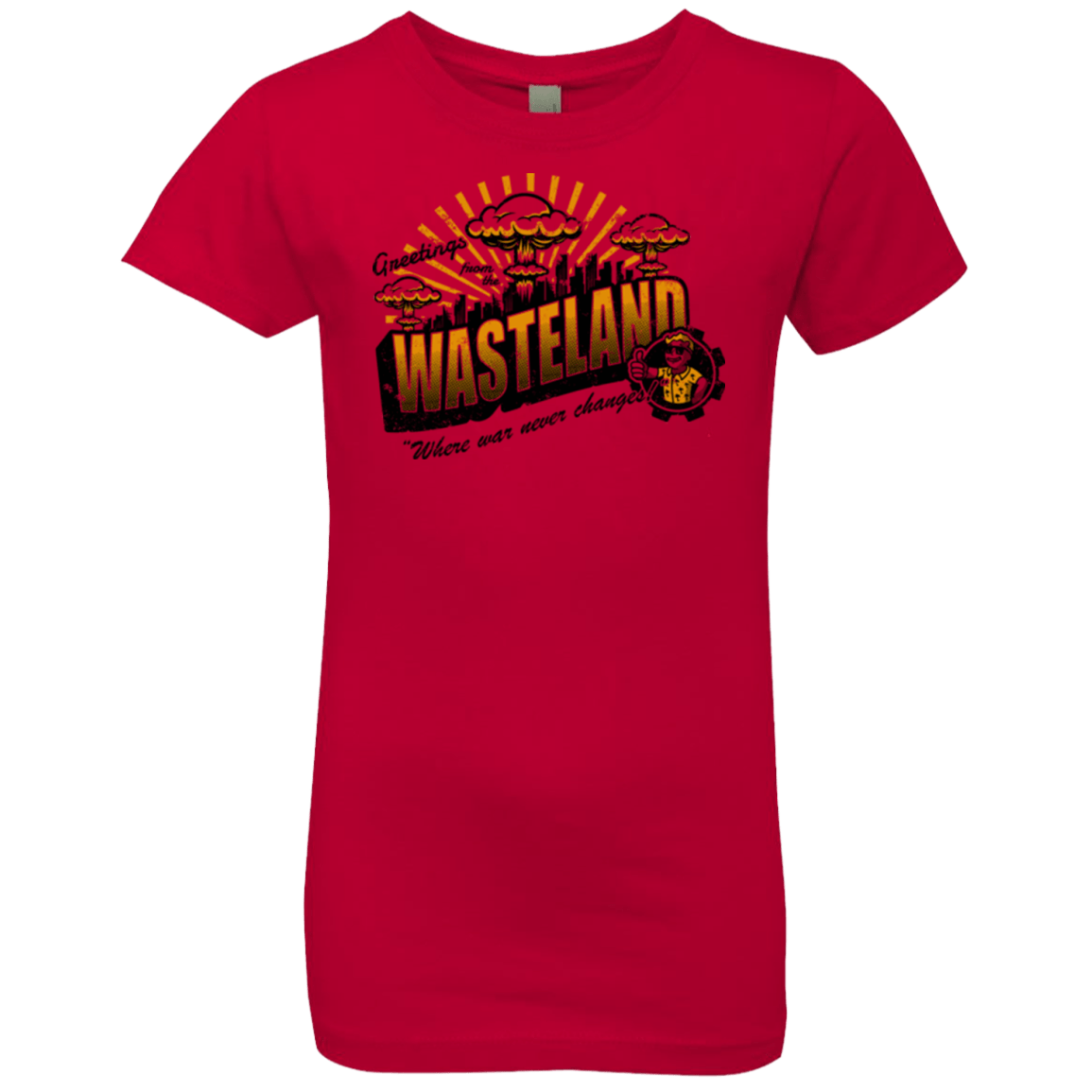 Greetings from the Wasteland! Girls Premium T-Shirt