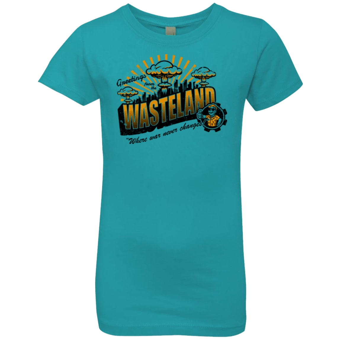 Greetings from the Wasteland! Girls Premium T-Shirt
