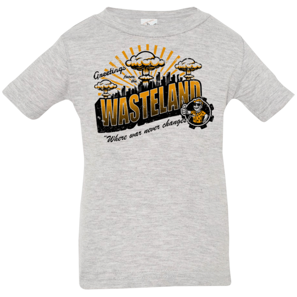 T-Shirts Heather / 6 Months Greetings from the Wasteland! Infant PremiumT-Shirt