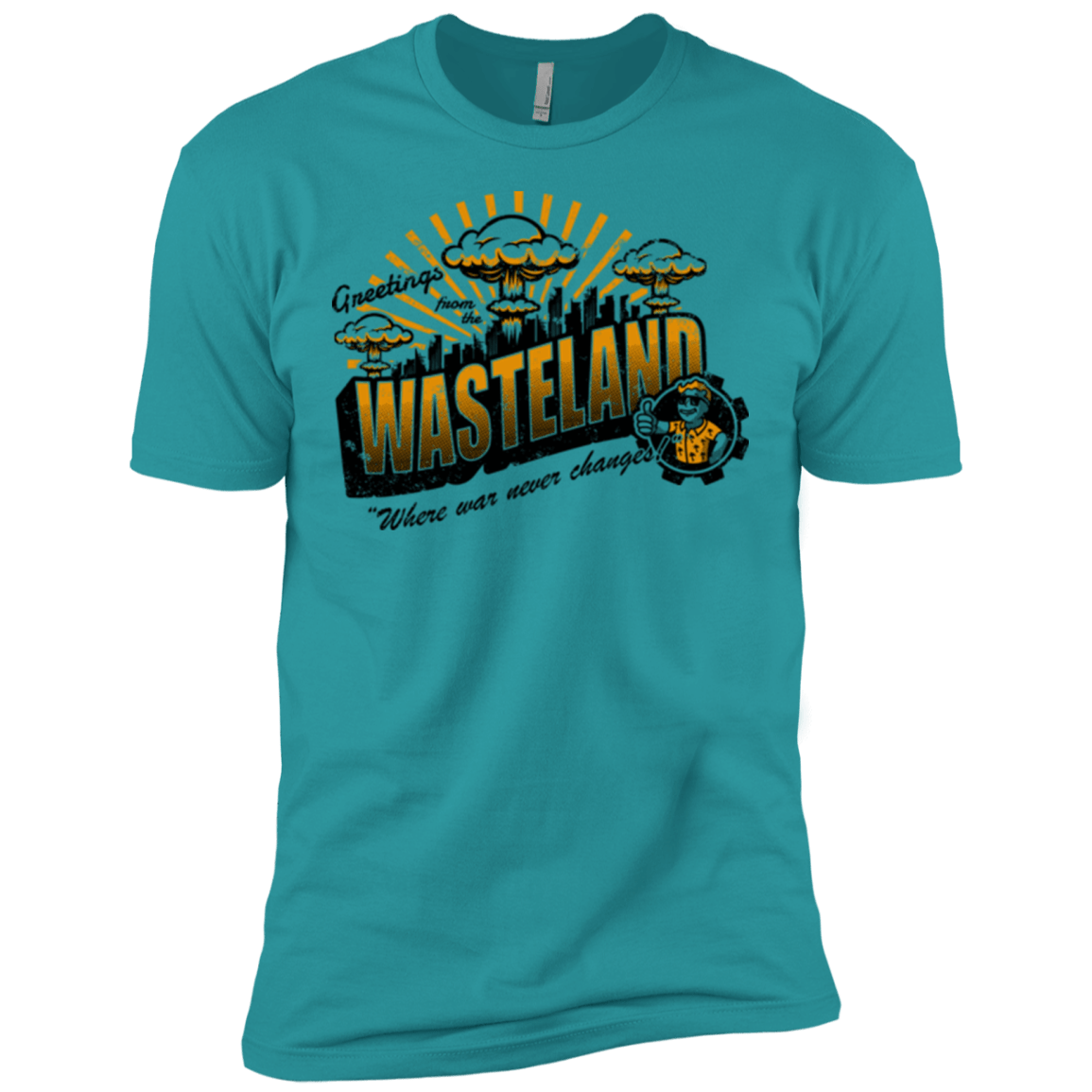Greetings from the Wasteland! Men's Premium T-Shirt