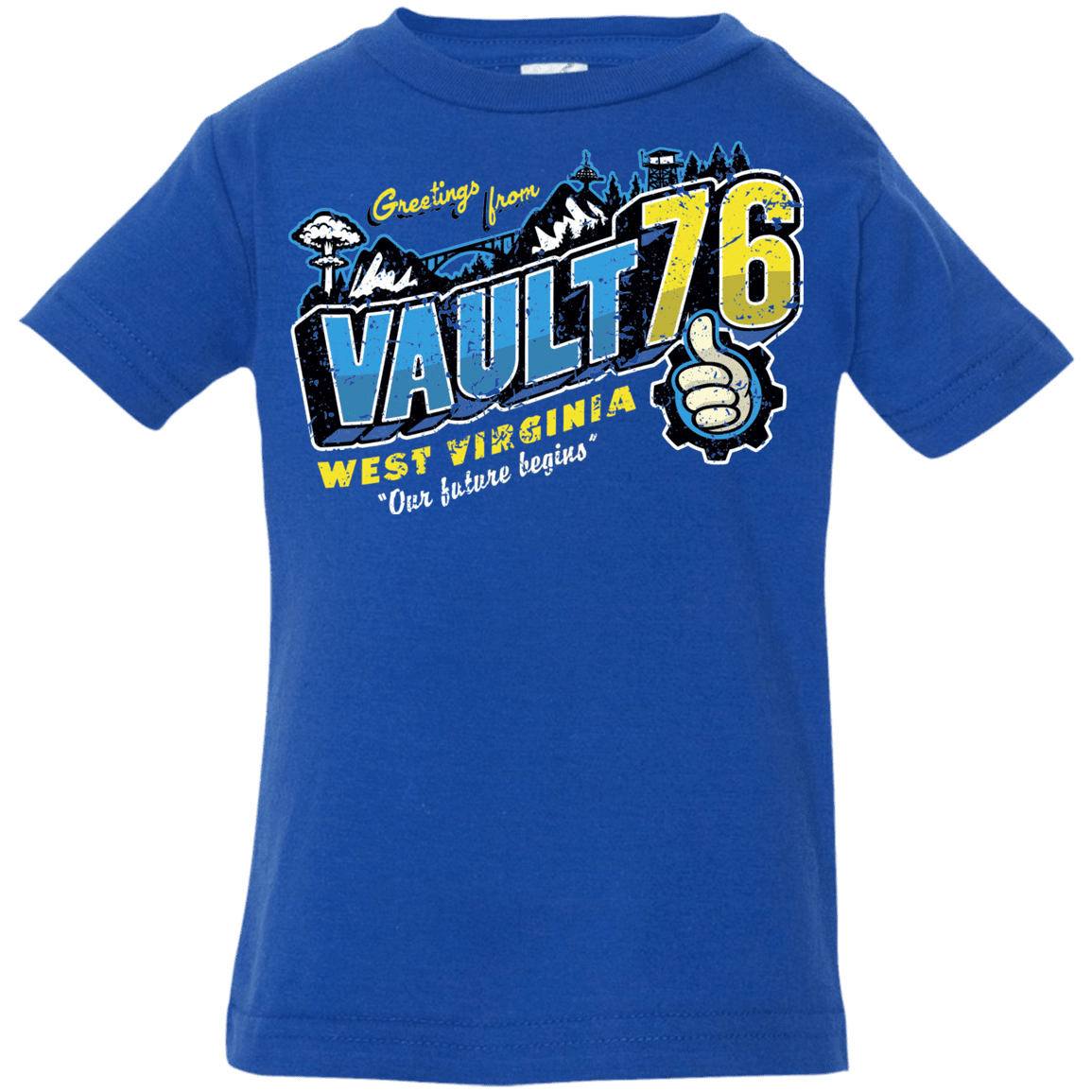 T-Shirts Royal / 6 Months Greetings from WV Vault Infant Premium T-Shirt