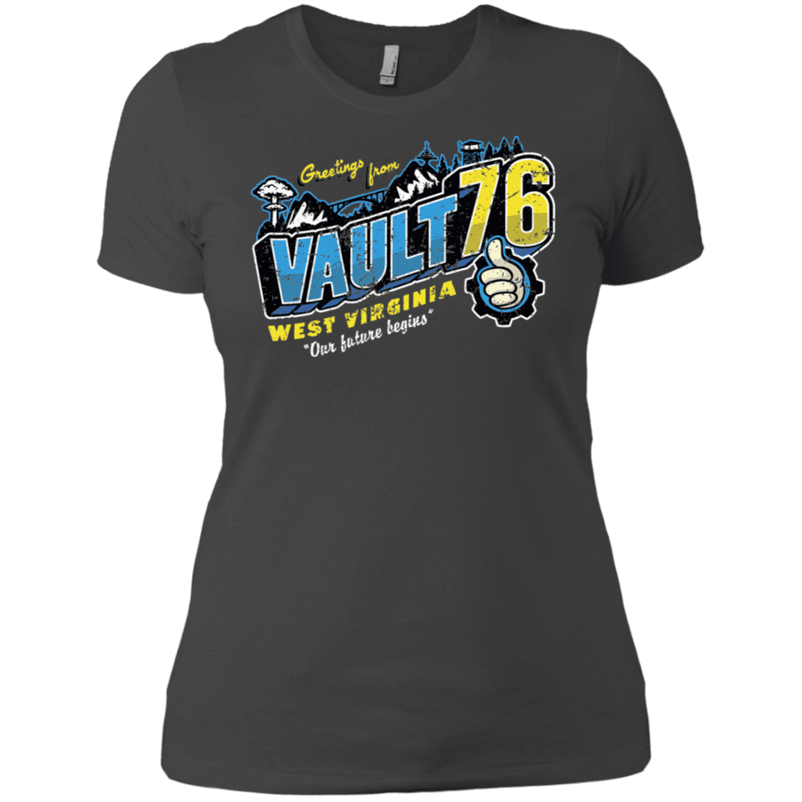 T-Shirts Heavy Metal / X-Small Greetings from WV Vault Women's Premium T-Shirt