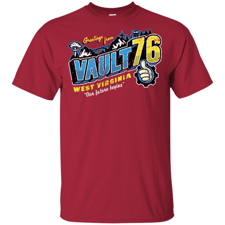 T-Shirts Cardinal / YXS Greetings from WV Vault Youth T-Shirt