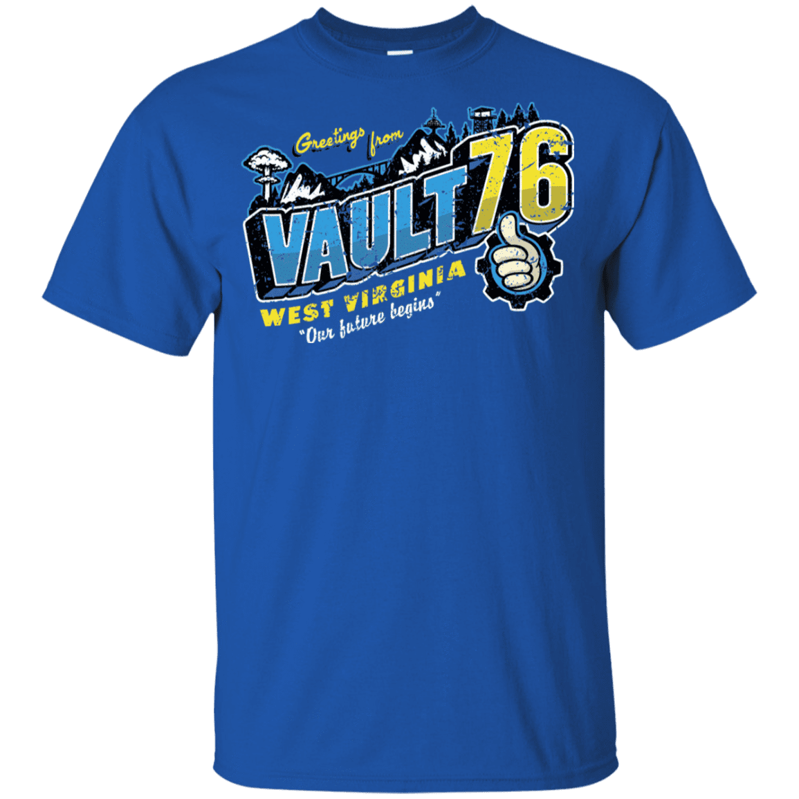 T-Shirts Royal / YXS Greetings from WV Vault Youth T-Shirt
