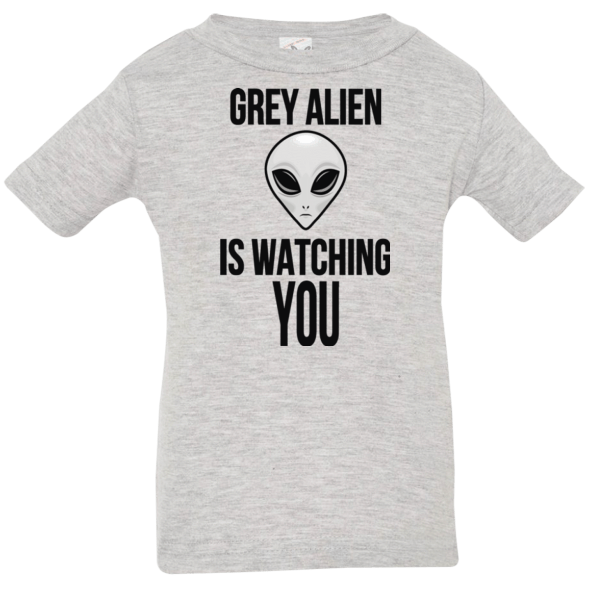 T-Shirts Heather / 6 Months Grey Alien Infant Premium T-Shirt
